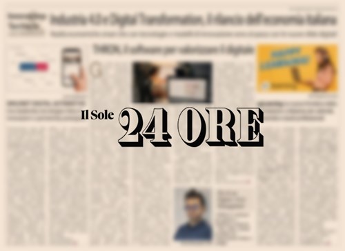 Oggi parla di noi "Il Sole 24 Ore"